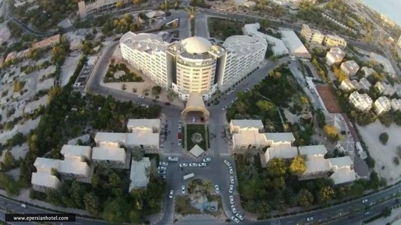 نمای کلی هتل ارم کیش